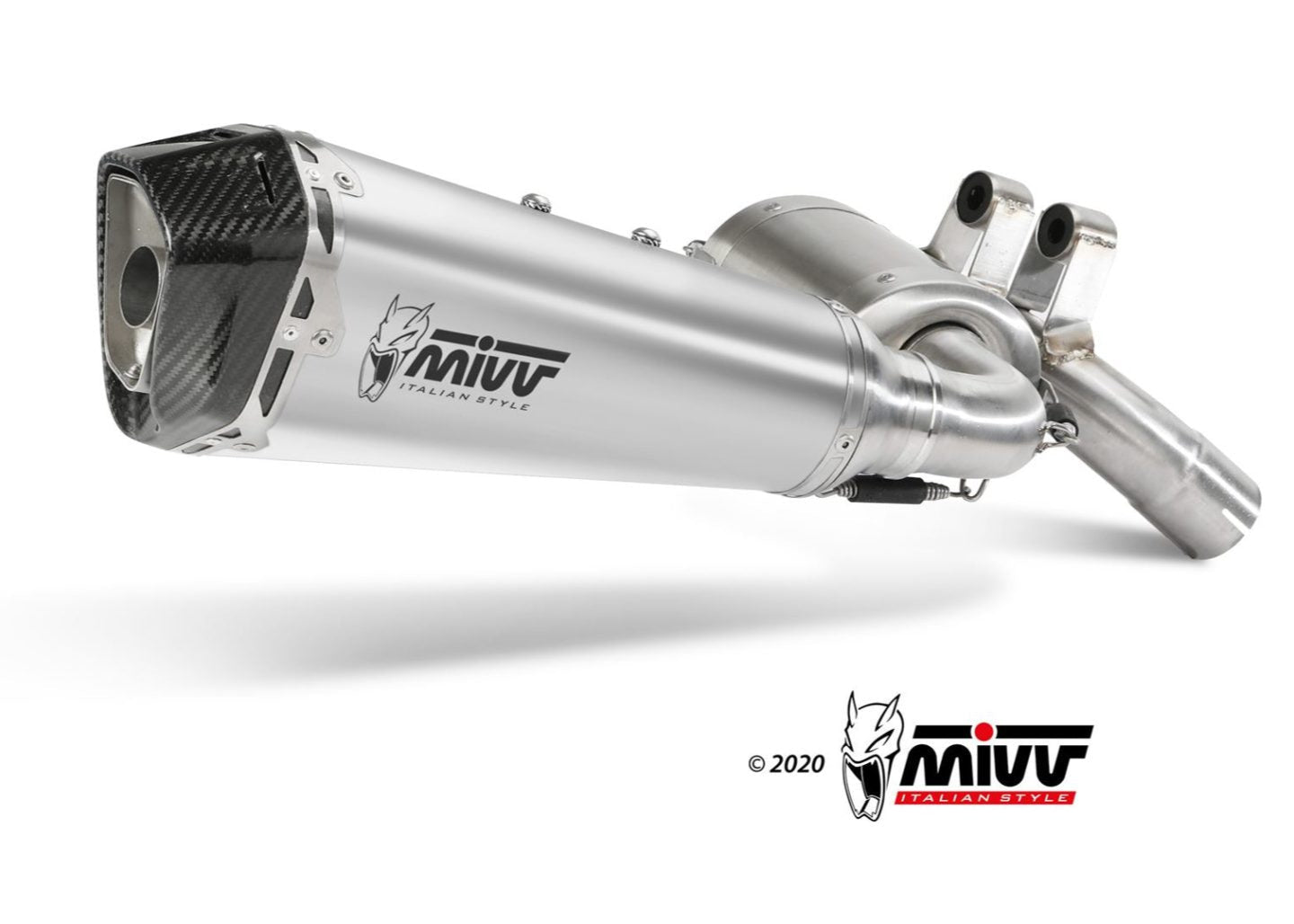 MIVV B.037 BMW F 900 XR (20/24) Slip-on Exhaust "Delta Race" (stainless steel; approved) – Accessories in the 2WheelsHero Motorcycle Aftermarket Accessories and Parts Online Shop
