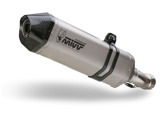 MIVV B.016 BMW R 1200 GS / Adventure (13 / 18) Slip-on Exhaust "Speed Edge" (titanium +carbon cap; approved) – Accessories in the 2WheelsHero Motorcycle Aftermarket Accessories and Parts Online Shop