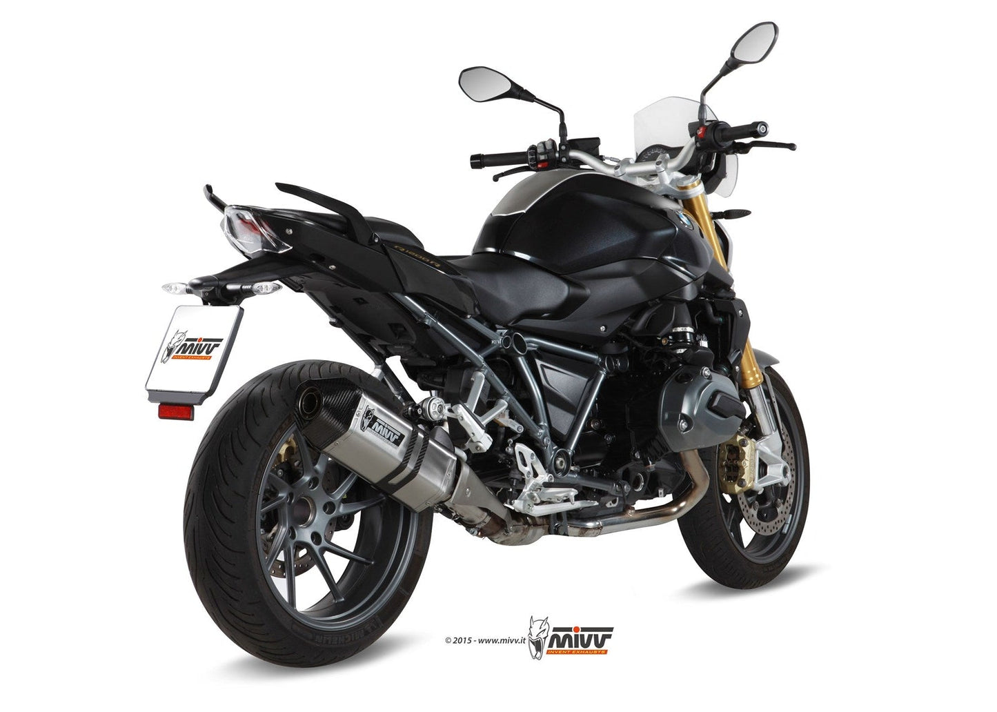 MIVV B.026 BMW R 1200 R (15 / 18) Slip-on Exhaust "Speed Edge" (stainless steel; approved) – Accessories in the 2WheelsHero Motorcycle Aftermarket Accessories and Parts Online Shop
