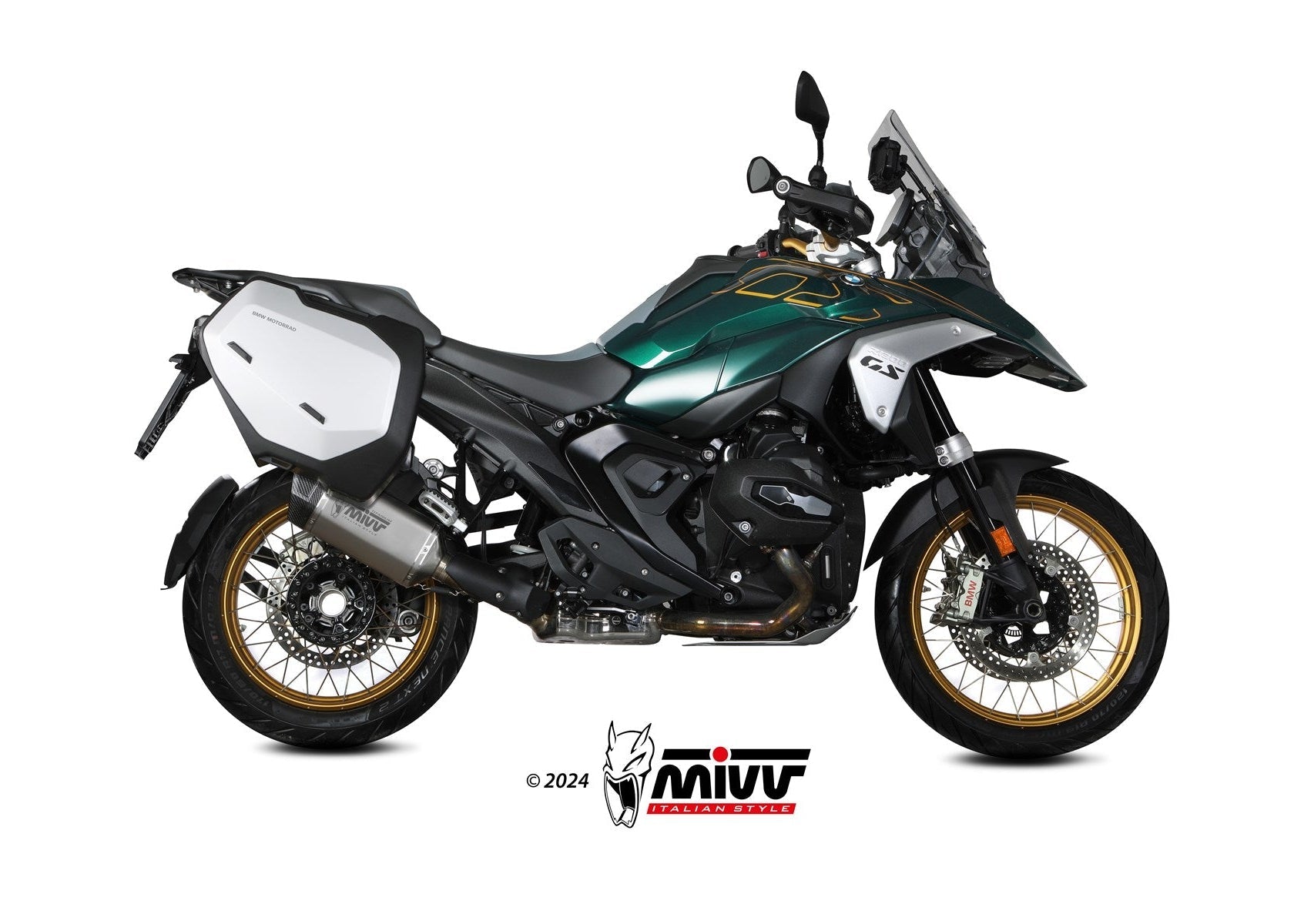 MIVV B.042 BMW R 1300 GS (2024 + ) Slip-on Exhaust "SR-1" (titanium; approved) – Accessories in the 2WheelsHero Motorcycle Aftermarket Accessories and Parts Online Shop