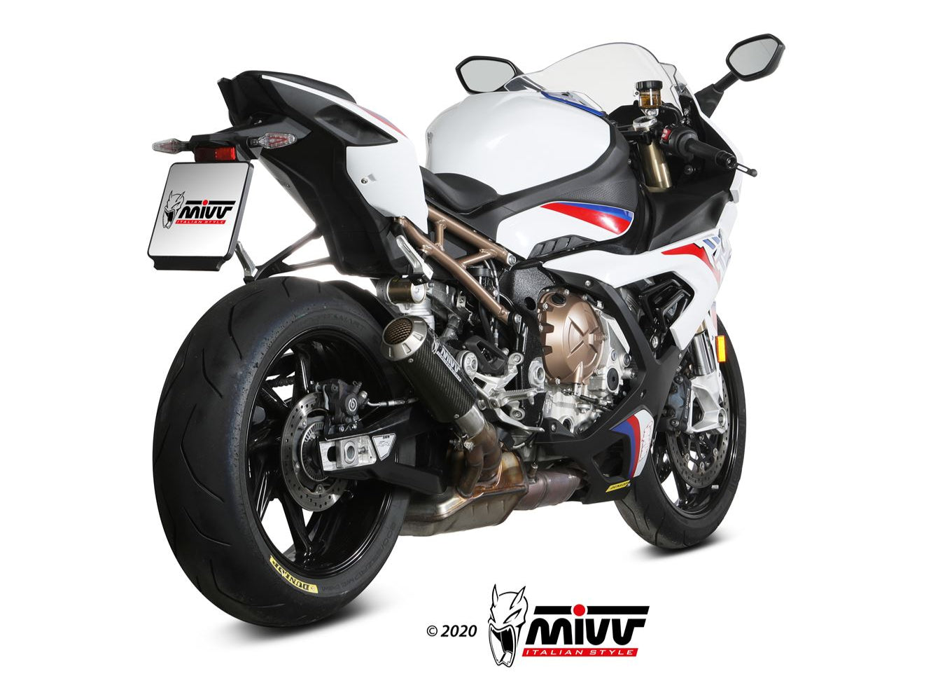 MIVV B.036 BMW S 1000 RR (2019 + ) Slip-on Exhaust "MK3" (carbon; approved) – Accessories in the 2WheelsHero Motorcycle Aftermarket Accessories and Parts Online Shop