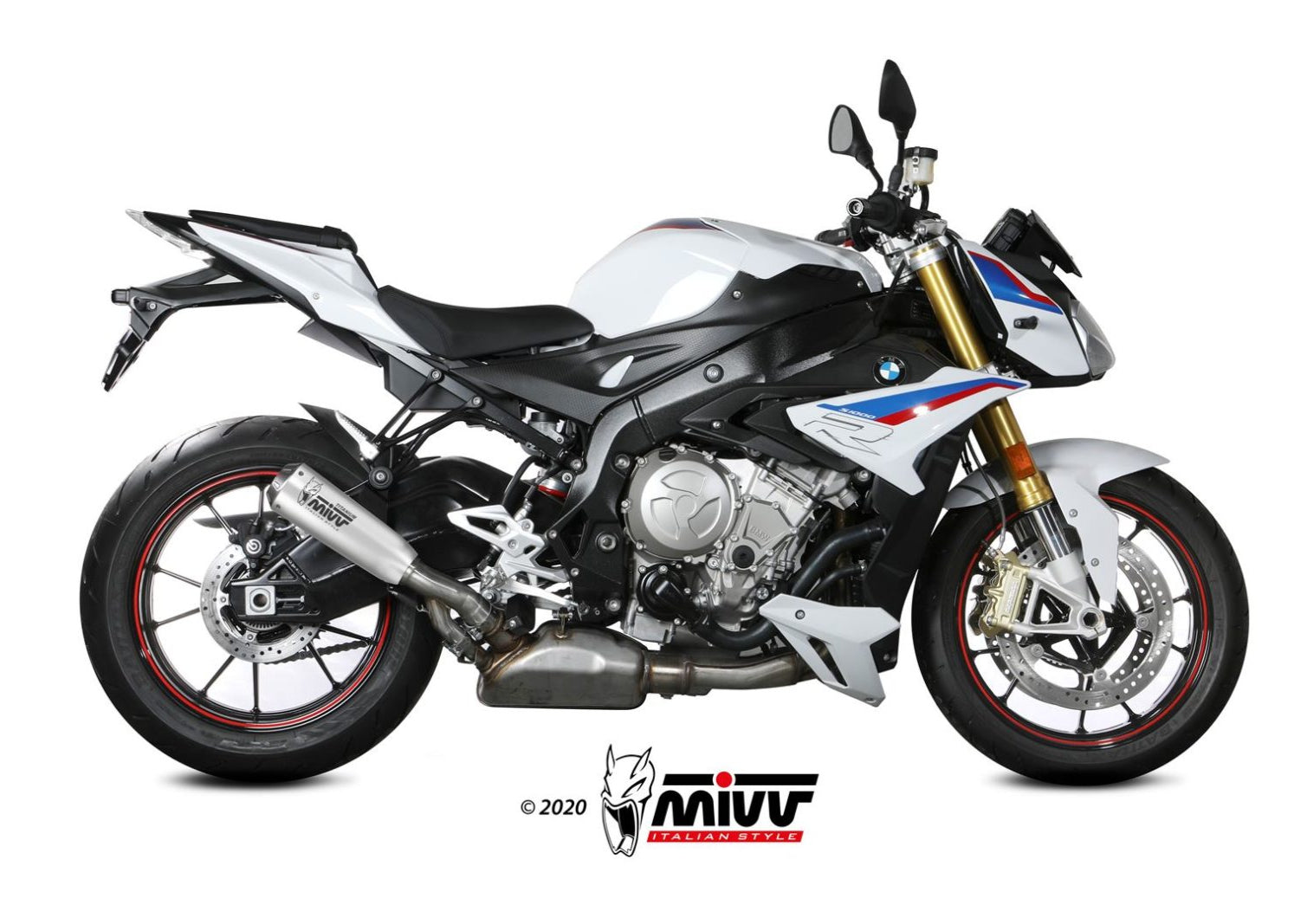 MIVV B.030 BMW S 1000 R (17 / 20) Slip-on Exhaust "X-M1" (titanium; approved) – Accessories in the 2WheelsHero Motorcycle Aftermarket Accessories and Parts Online Shop