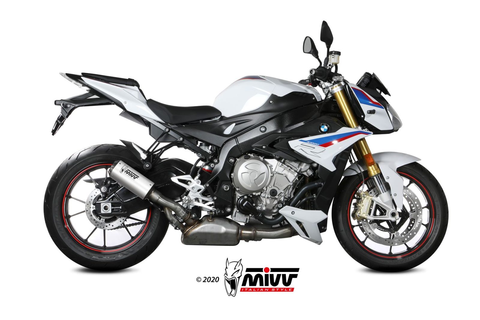 MIVV B.030 BMW S 1000 R (17 / 20) Slip-on Exhaust "MK3" (stainless steel; approved) – Accessories in the 2WheelsHero Motorcycle Aftermarket Accessories and Parts Online Shop