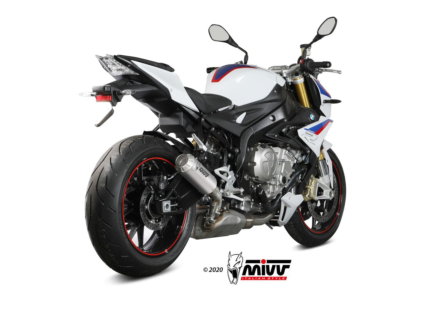 MIVV B.030 BMW S 1000 R (17 / 20) Slip-on Exhaust "MK3" (stainless steel; approved) – Accessories in the 2WheelsHero Motorcycle Aftermarket Accessories and Parts Online Shop