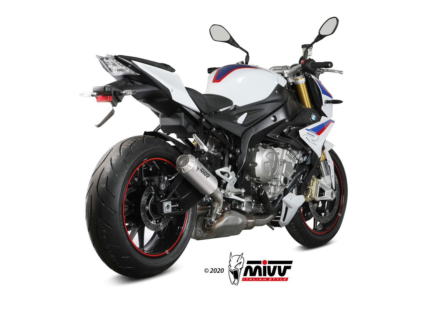 MIVV B.030 BMW S 1000 R (17 / 20) Slip-on Exhaust "MK3" (stainless steel; approved) – Accessories in the 2WheelsHero Motorcycle Aftermarket Accessories and Parts Online Shop