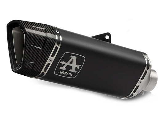 ARROW 71001PTN Aprilia RSV4 (19/20) Titanium Slip-on Exhaust "Pista" (racing; titanium link pipe; black silencer) – Accessories in the 2WheelsHero Motorcycle Aftermarket Accessories and Parts Online Shop