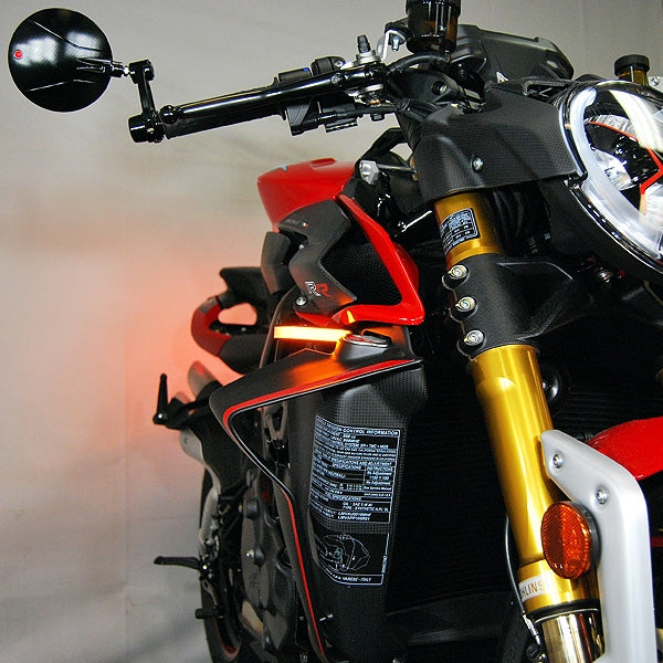 NEW RAGE CYCLES MV Agusta Brutale 1000 RR LED Front Turn Signals