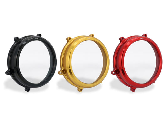 CA200 - CNC RACING Ducati Panigale 959 / 1299 / 1199 (12/19) Clear Clutch Cover – Accessories in the Factory Racing Motorcycle Aftermarket Accessories and Parts Online Shop