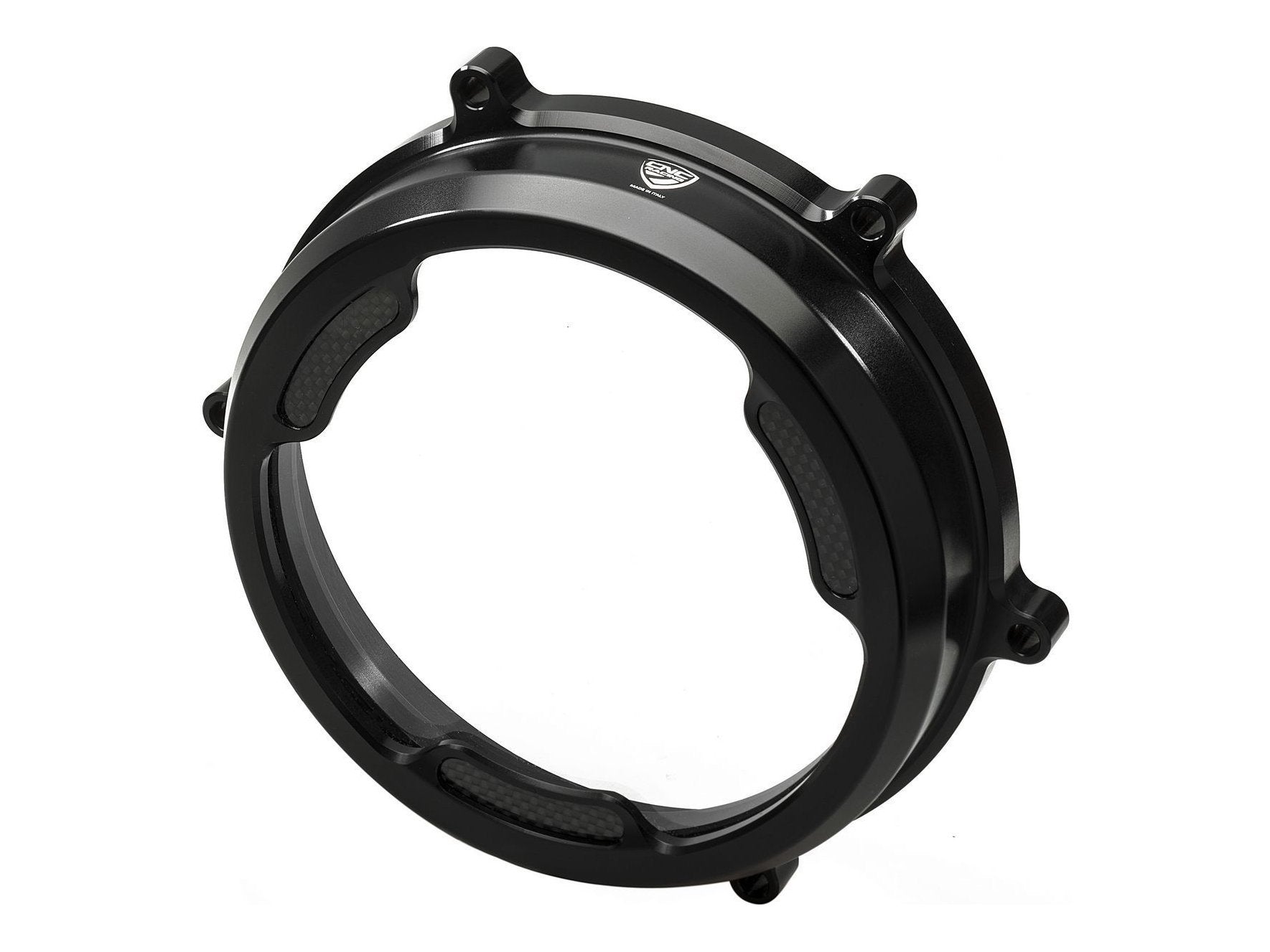 CA201 - CNC RACING Ducati Panigale (12/19) Clear Clutch Cover (with carbon inlay) – Accessories in the Factory Racing Motorcycle Aftermarket Accessories and Parts Online Shop