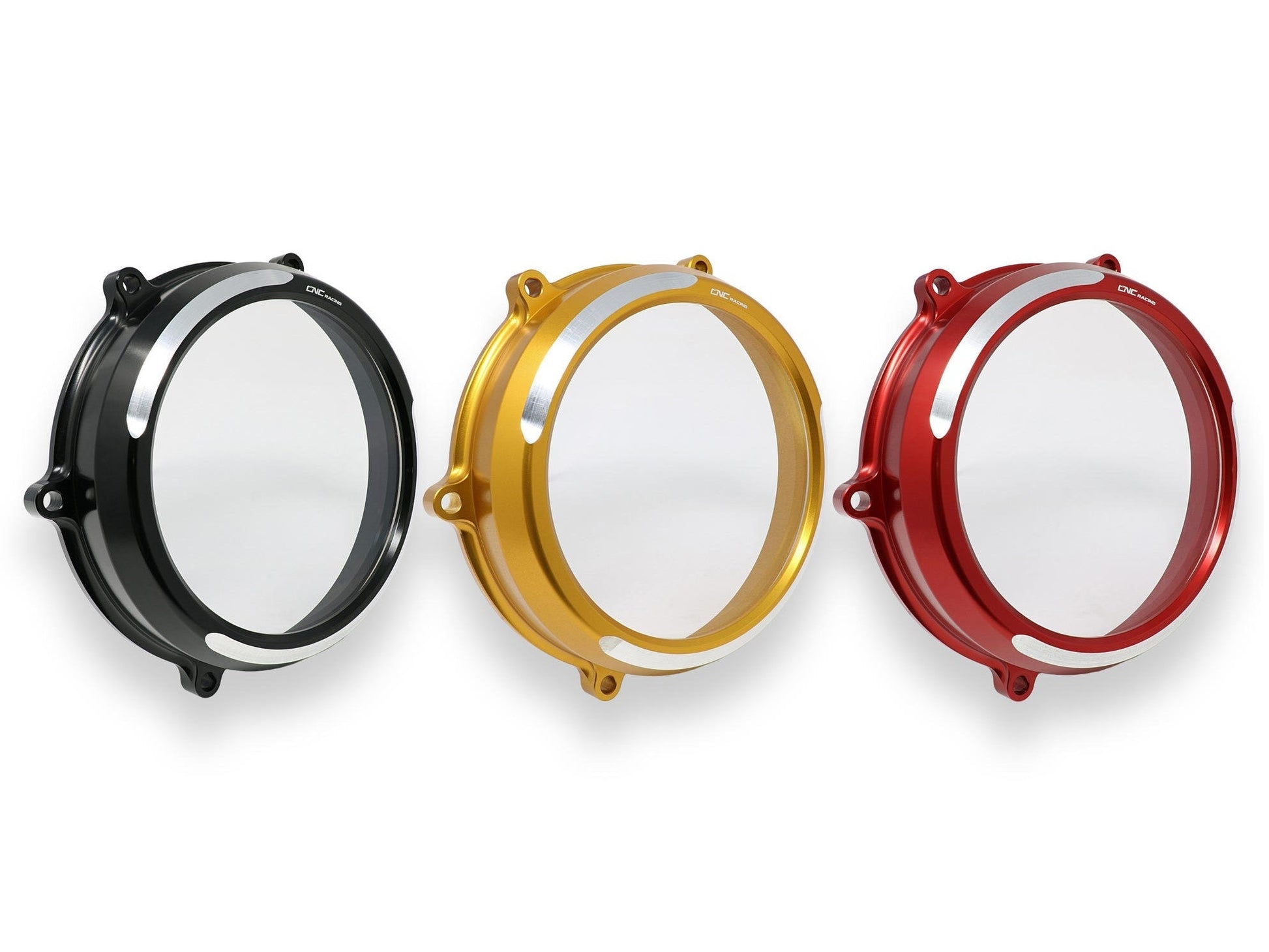 CA210S - CNC RACING Ducati Panigale V4 (2018+) Oil Bath Clear Clutch Cover (bi-color) – Accessories in the Factory Racing Motorcycle Aftermarket Accessories and Parts Online Shop