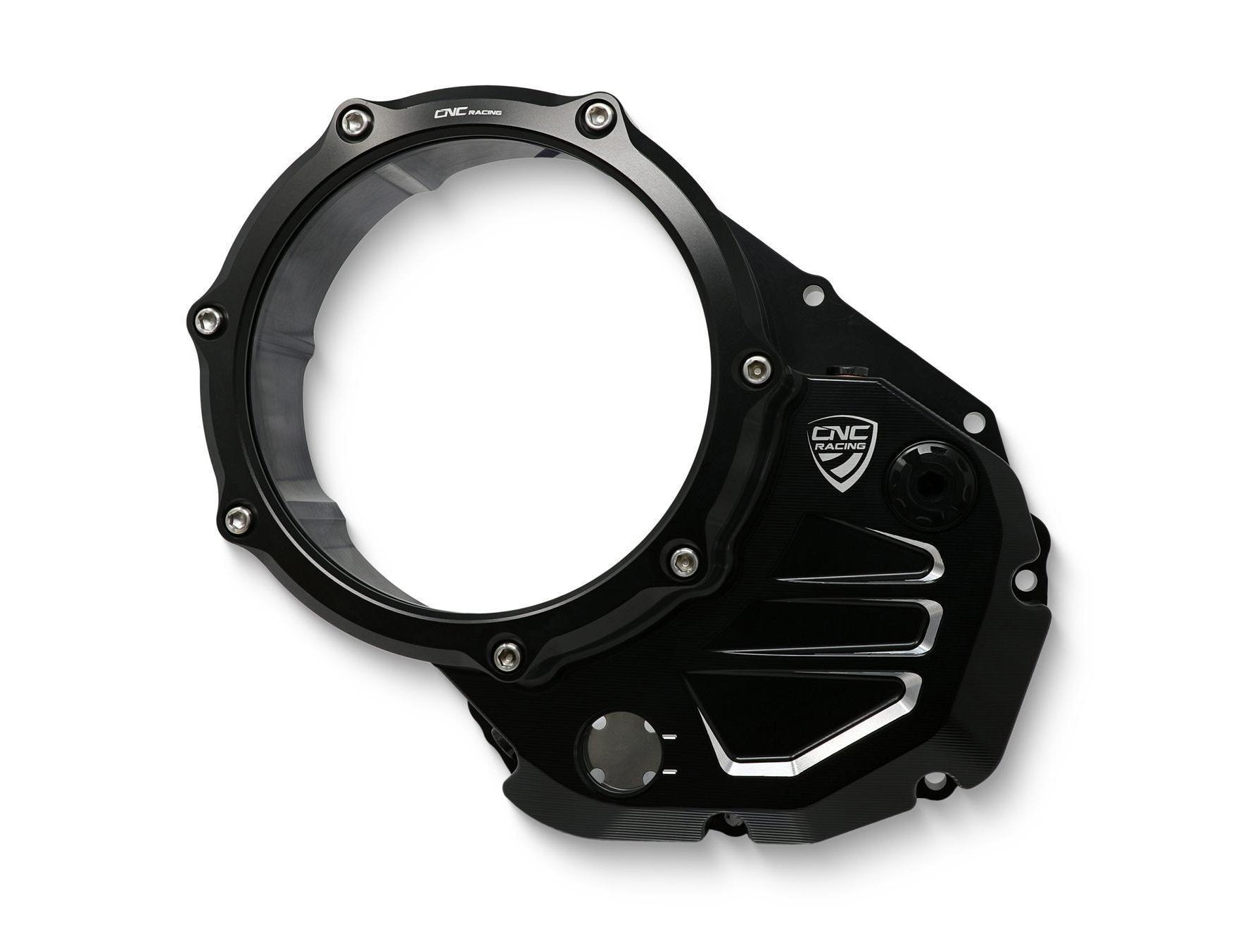 CA502 - CNC RACING Ducati Oil Bath Clear Clutch Cover – Accessories in the Factory Racing Motorcycle Aftermarket Accessories and Parts Online Shop