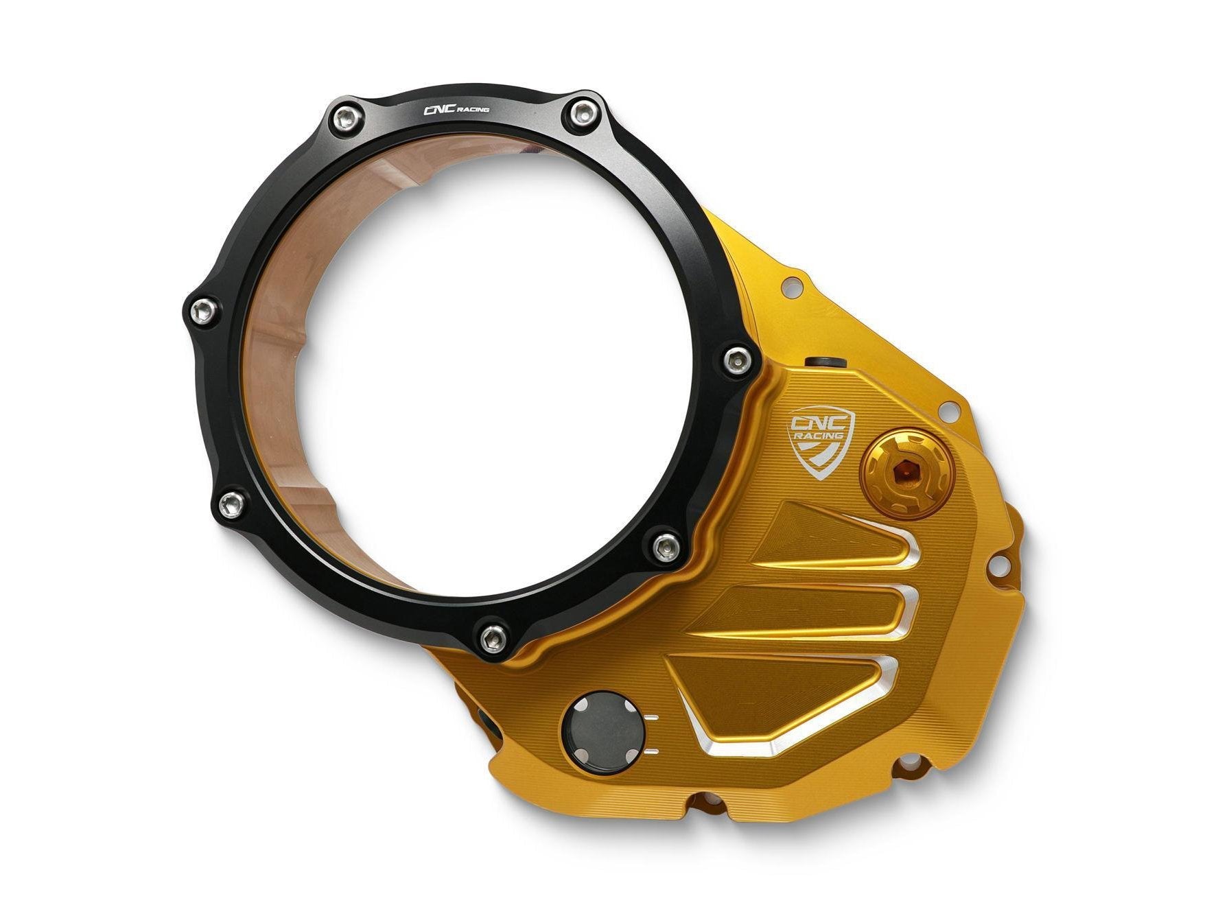 CA502 - CNC RACING Ducati Oil Bath Clear Clutch Cover – Accessories in the Factory Racing Motorcycle Aftermarket Accessories and Parts Online Shop
