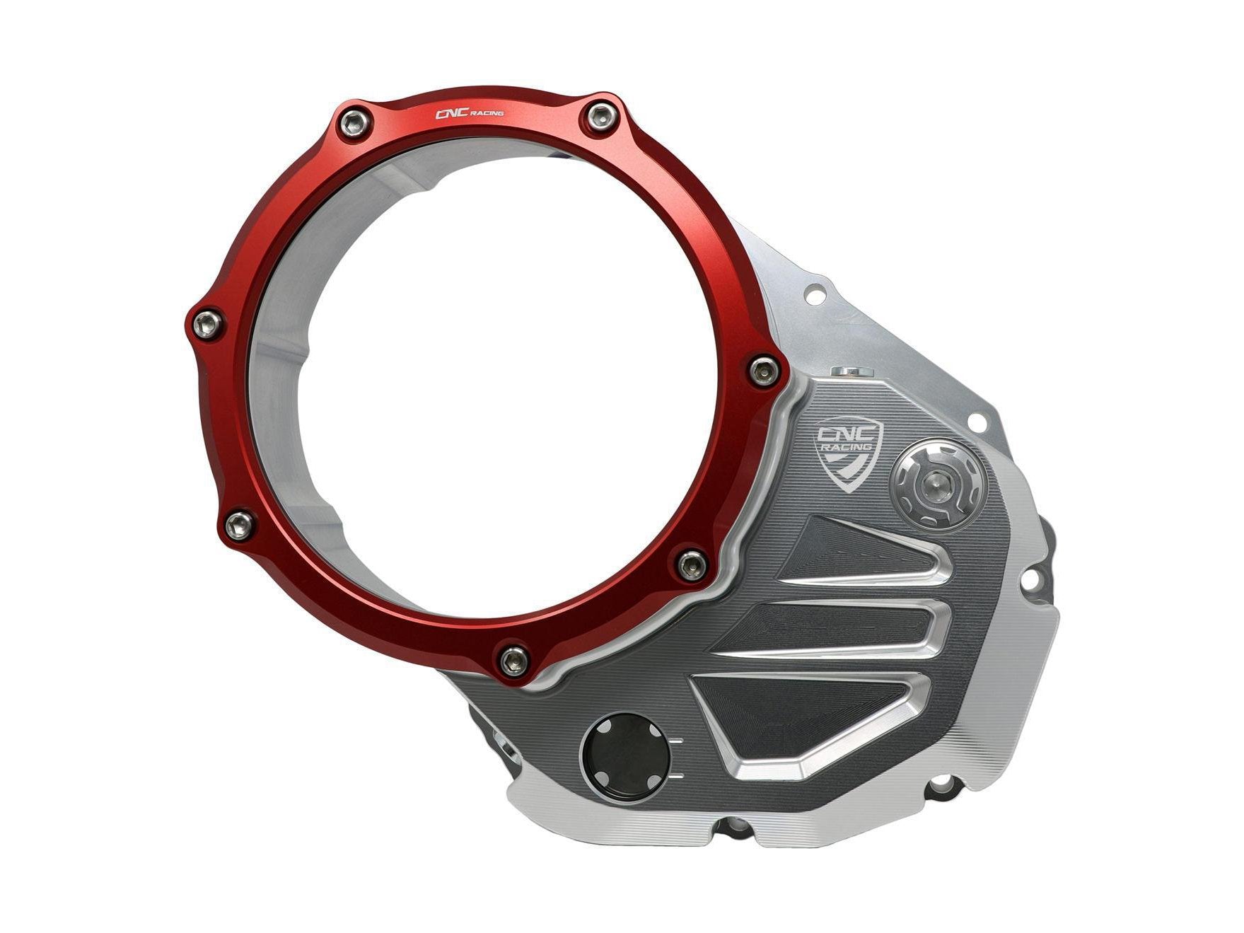 CA501 - CNC RACING Ducati Oil Bath Clear Clutch Cover – Accessories in the Factory Racing Motorcycle Aftermarket Accessories and Parts Online Shop