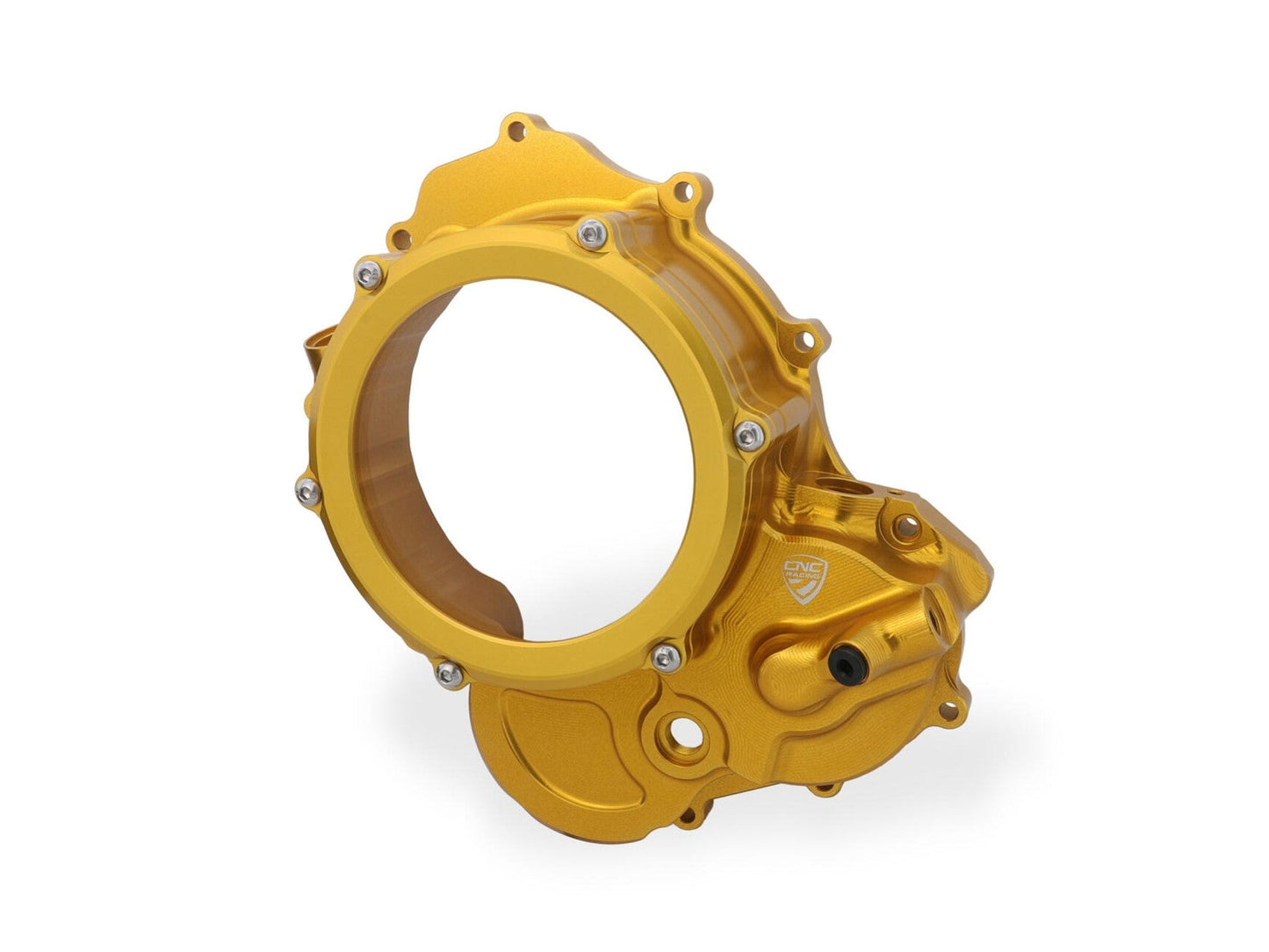 CNC RACING CA510 Ducati Hypermotard 698 Mono (2024+) Oil Bath Clear Clutch Cover – Accessories in the Factory Racing Motorcycle Aftermarket Accessories and Parts Online Shop