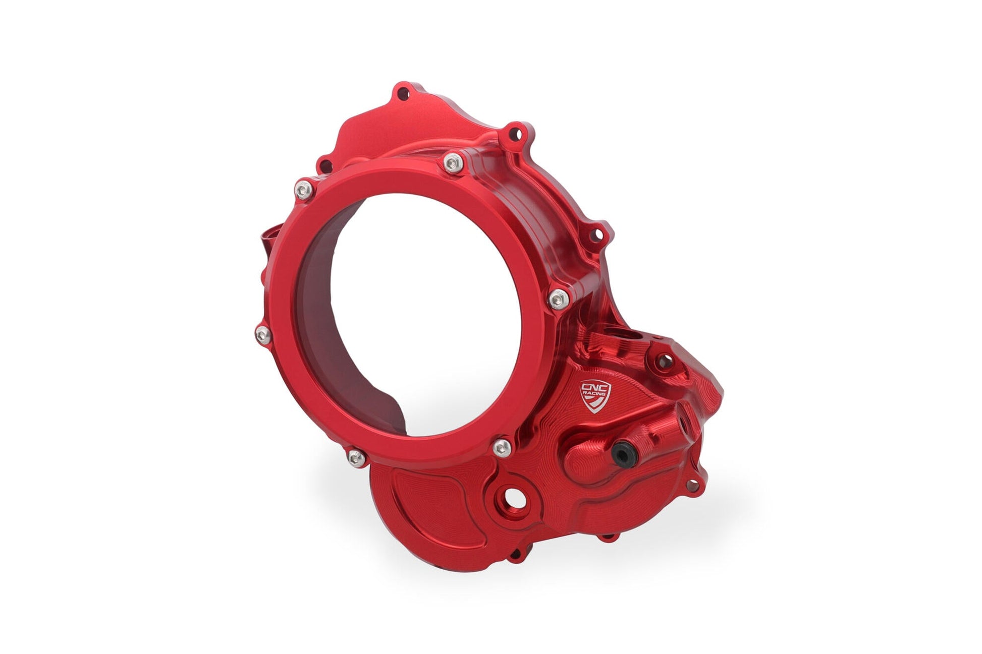 CNC RACING CA510 Ducati Hypermotard 698 Mono (2024+) Oil Bath Clear Clutch Cover – Accessories in the Factory Racing Motorcycle Aftermarket Accessories and Parts Online Shop
