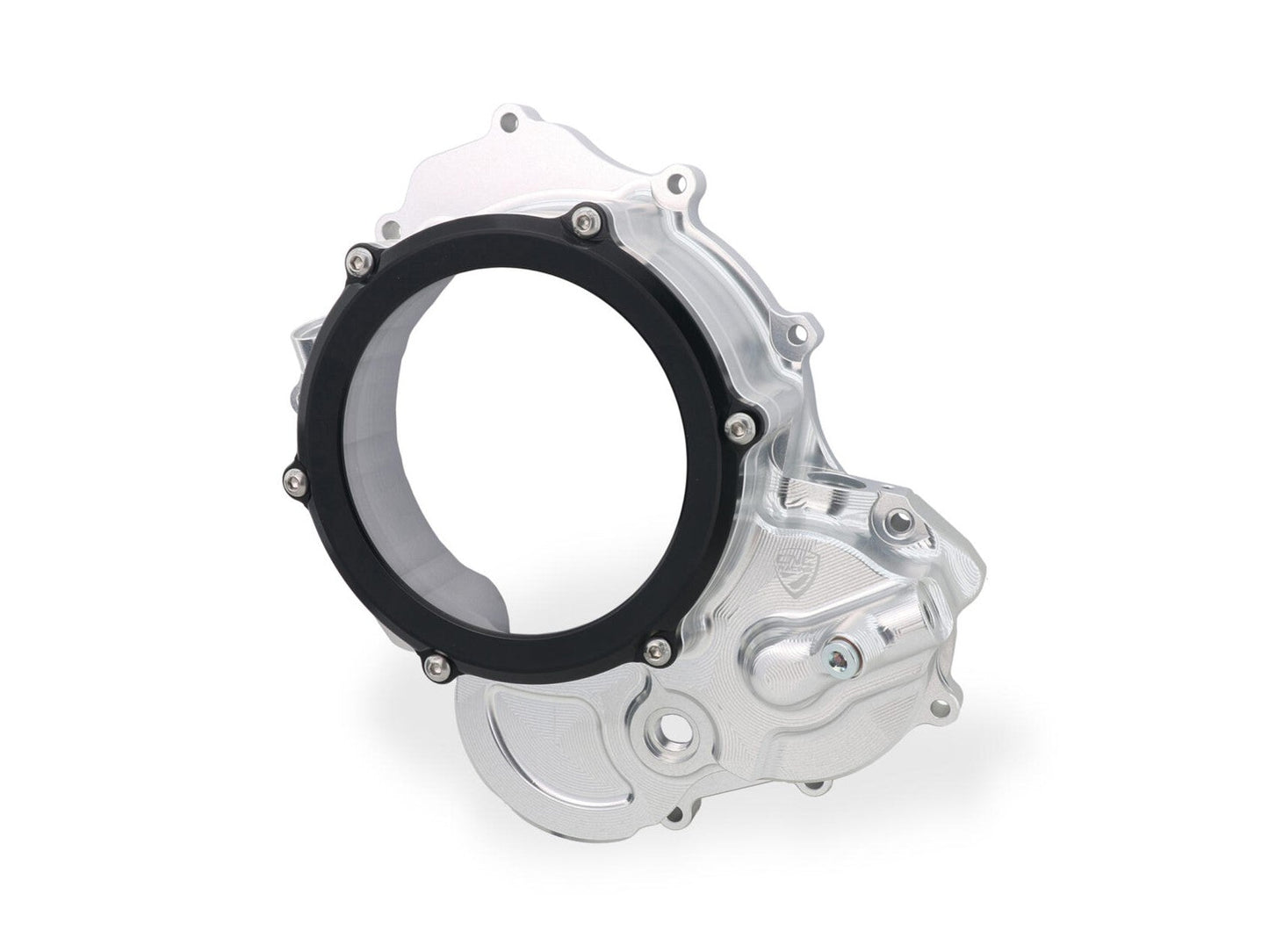 CNC RACING CA510 Ducati Hypermotard 698 Mono (2024+) Oil Bath Clear Clutch Cover (bi-color) – Accessories in the Factory Racing Motorcycle Aftermarket Accessories and Parts Online Shop