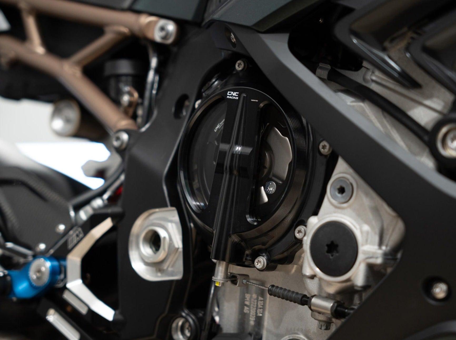 CA801 - CNC RACING BMW M series / S series (2019+) Clear Clutch Cover (cable control) – Accessories in the Factory Racing Motorcycle Aftermarket Accessories and Parts Online Shop
