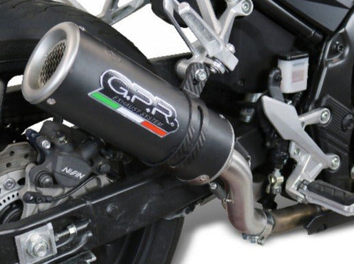 GPR Honda CB500F (2019 – ) Full Exhaust System "M3 Black Titanium"