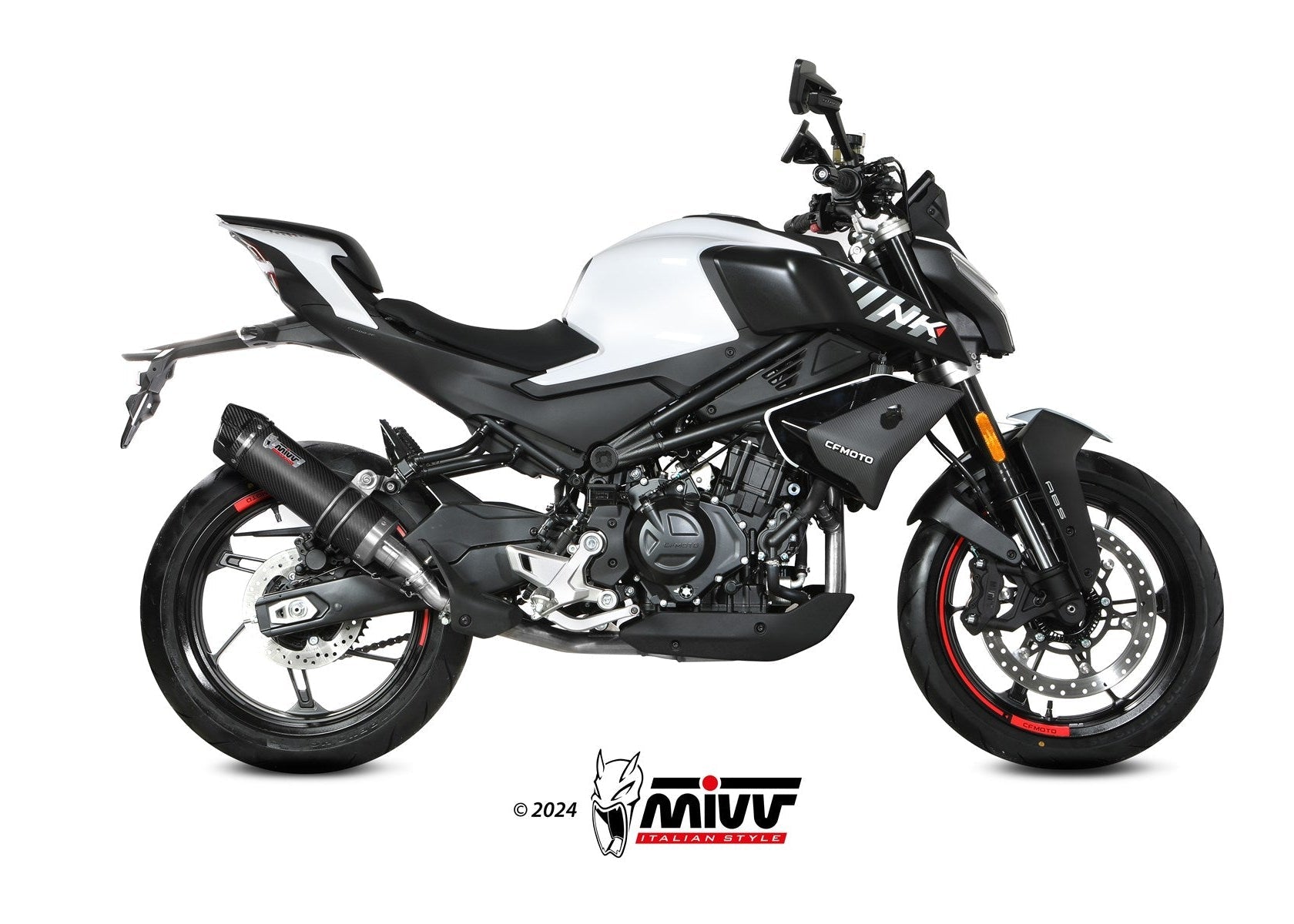 MIVV CF.004 CF MOTO 450NK ( 2023+ ) Slip-on Exhaust "GP" (carbon + cap; approved) – Accessories in the 2WheelsHero Motorcycle Aftermarket Accessories and Parts Online Shop
