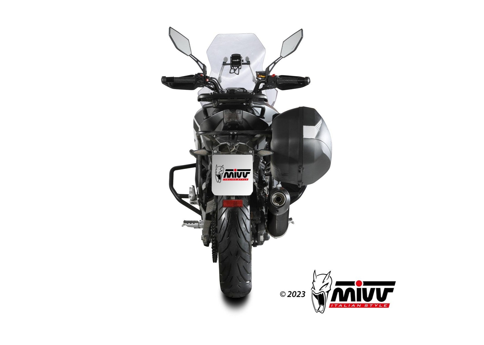 MIVV CF.002 CF MOTO 650MT ( 2021+ ) Slip-on Exhaust "Oval" (black + carbon cap; approved) – Accessories in the 2WheelsHero Motorcycle Aftermarket Accessories and Parts Online Shop