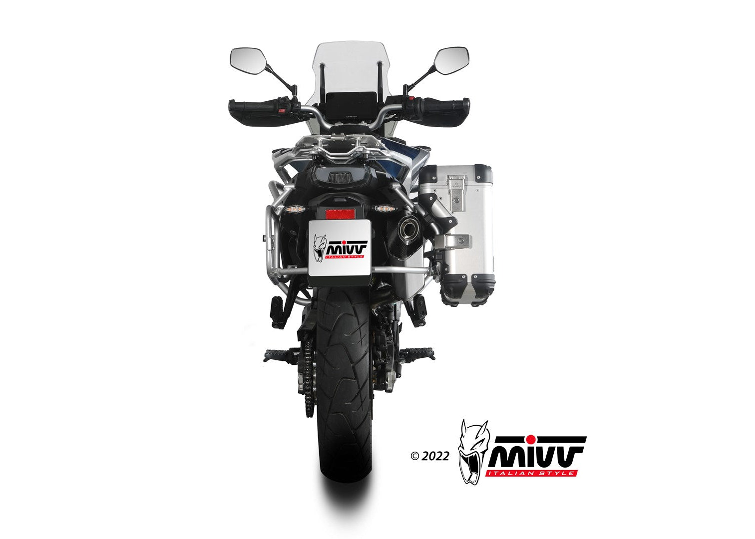 MIVV CF.001 CF MOTO 800MT ( 2022+ ) Slip-on Exhaust "Speed Edge" (stainless steel; approved) – Accessories in the 2WheelsHero Motorcycle Aftermarket Accessories and Parts Online Shop