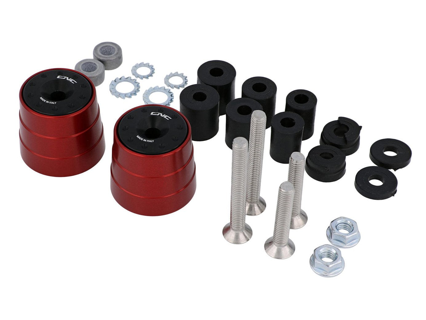 CM231 - CNC RACING MV Agusta Handlebar End Weights "Bi-color" – Accessories in the Factory Racing Motorcycle Aftermarket Accessories and Parts Online Shop