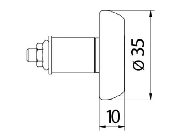 CM233 - CNC RACING Universal Handlebar End Weights "Extralight"