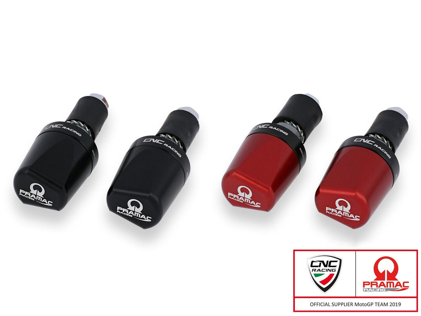 CM236PR - CNC RACING MV Agusta Handlebar End Weights "Look" (Pramac Racing Limited Edition) – Accessories in the Factory Racing Motorcycle Aftermarket Accessories and Parts Online Shop