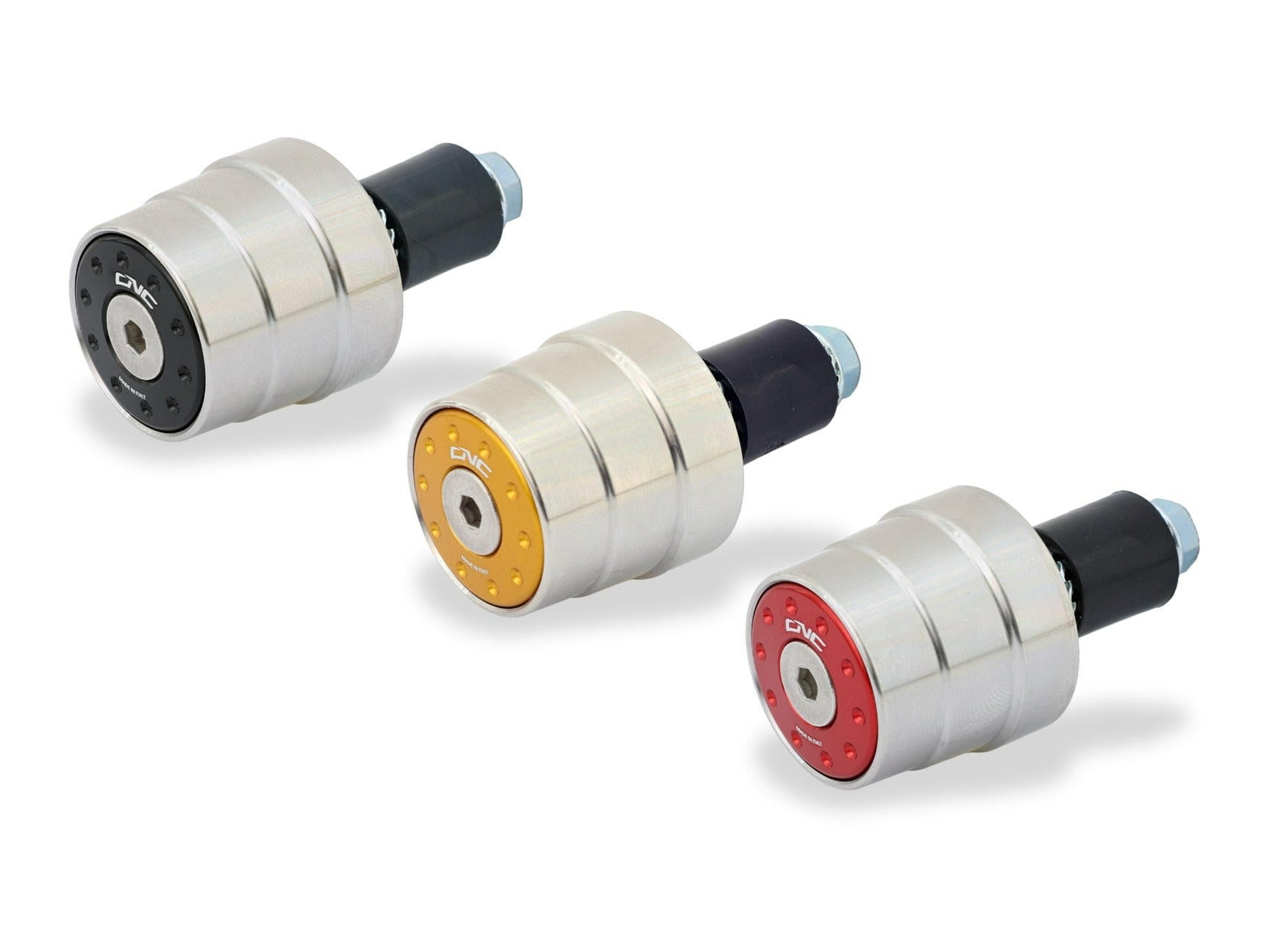 CM431 - CNC RACING Universal Handlebar End Weights (stainless steel, bi-color) – Accessories in the Factory Racing Motorcycle Aftermarket Accessories and Parts Online Shop