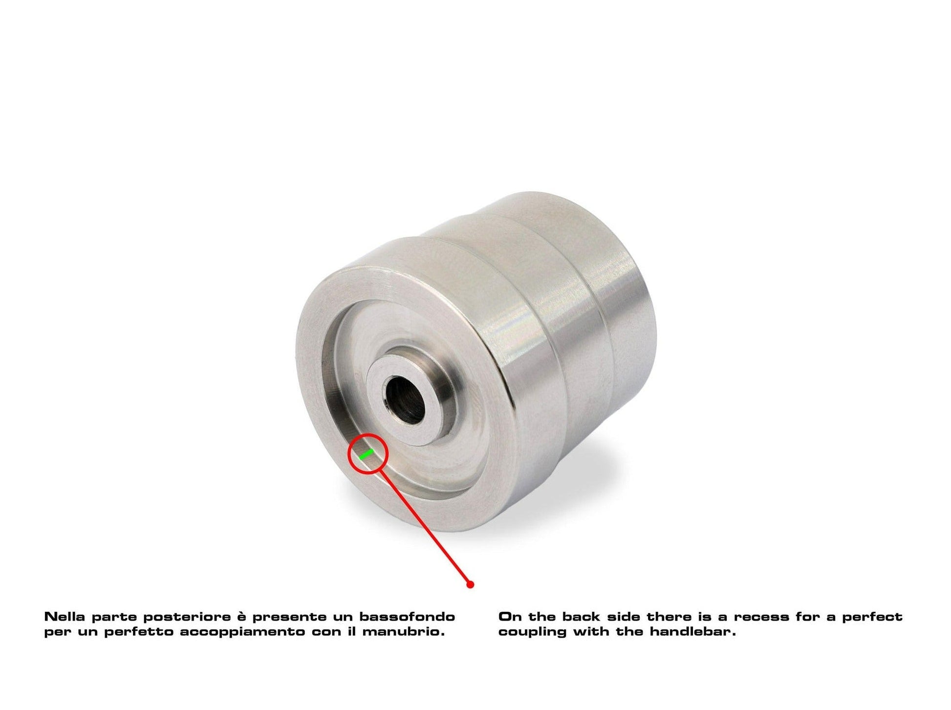 CM431 - CNC RACING Universal Handlebar End Weights (stainless steel, bi-color) – Accessories in the Factory Racing Motorcycle Aftermarket Accessories and Parts Online Shop