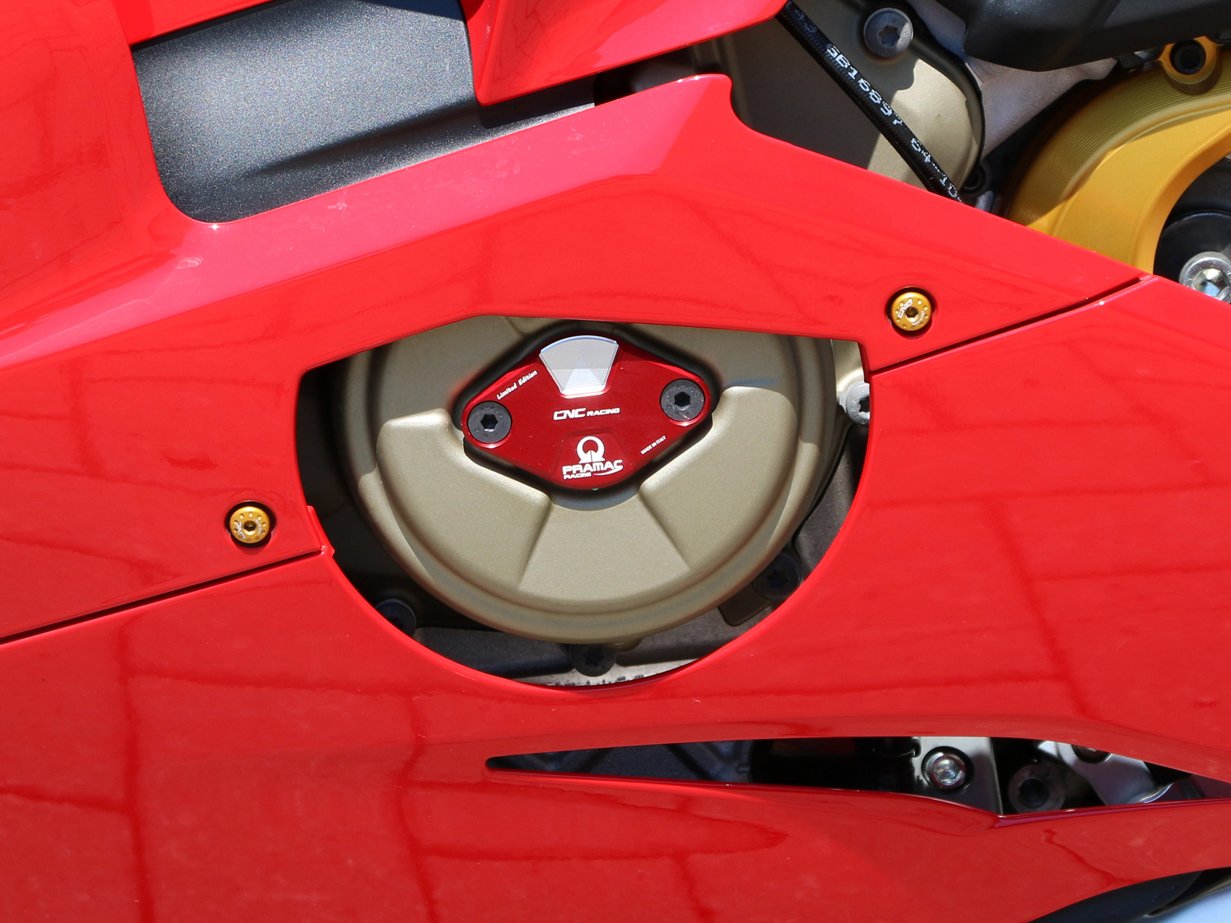 CF266PR - CNC RACING Ducati Timing Inspection Cover (Pramac Racing edition) – Accessories in the Factory Racing Motorcycle Aftermarket Accessories and Parts Online Shop