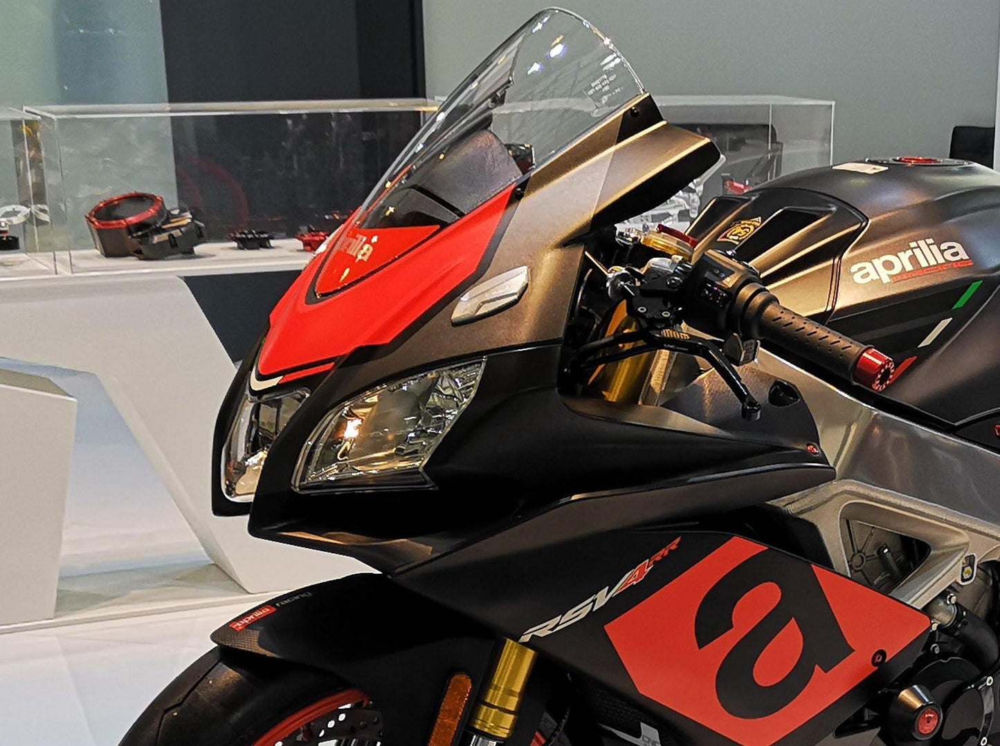 CS805 - CNC RACING Aprilia RSV4 (15/24) Mirror Block-off Plates – Accessories in the Factory Racing Motorcycle Aftermarket Accessories and Parts Online Shop