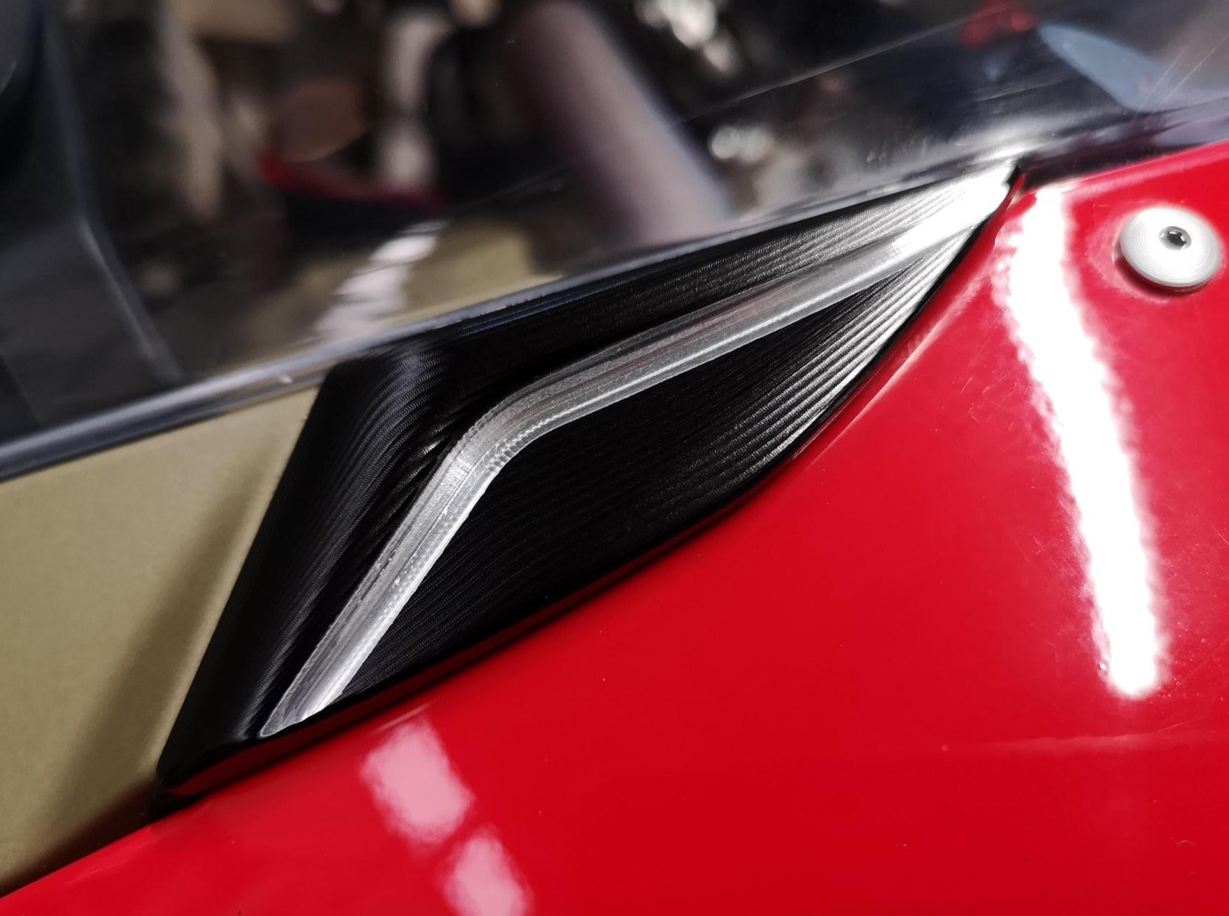 CS806 - CNC RACING Ducati Panigale V4 / V2 (18/24) Mirror Block-off Plates – Accessories in the Factory Racing Motorcycle Aftermarket Accessories and Parts Online Shop