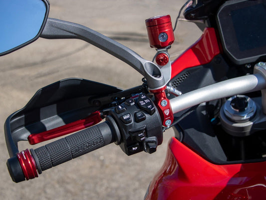 CV020 - CNC RACING Ducati Multistrada V4 (2021+) Master Cylinder Clamp (left) – Accessories in the Factory Racing Motorcycle Aftermarket Accessories and Parts Online Shop