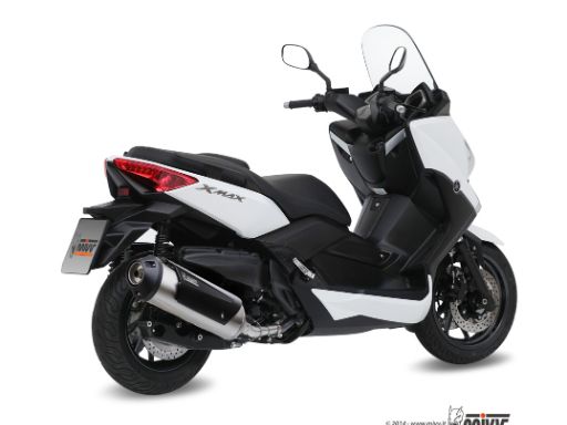 MIVV C.YA.0005 YAMAHA X-MAX 400 (2013 - 2016) Slip On (KAT) Exhaust "URBAN" (Stainless Steel; approved) – Accessories in the 2WheelsHero Motorcycle Aftermarket Accessories and Parts Online Shop
