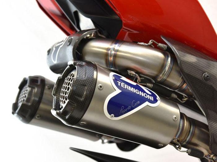 D205 - TERMIGNONI Ducati Streetfighter V4 (2020+) Titanium Full Exhaust System (racing)