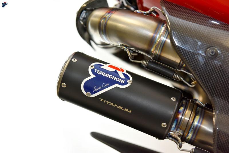 D205 - TERMIGNONI Ducati Streetfighter V4 (2020+) Titanium Full Exhaust System (racing; black)