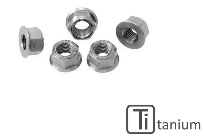 DA385X - CNC RACING Ducati Titanium Gear Ring Nuts (M8x1.25)