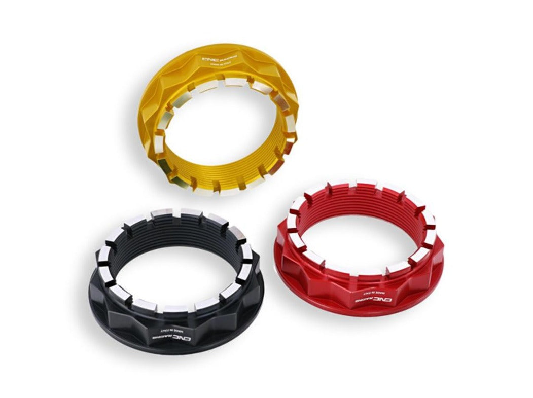 DA501 - CNC RACING Ducati Rear Wheel Axle Nut bi-color (right) – Accessories in the Factory Racing Motorcycle Aftermarket Accessories and Parts Online Shop