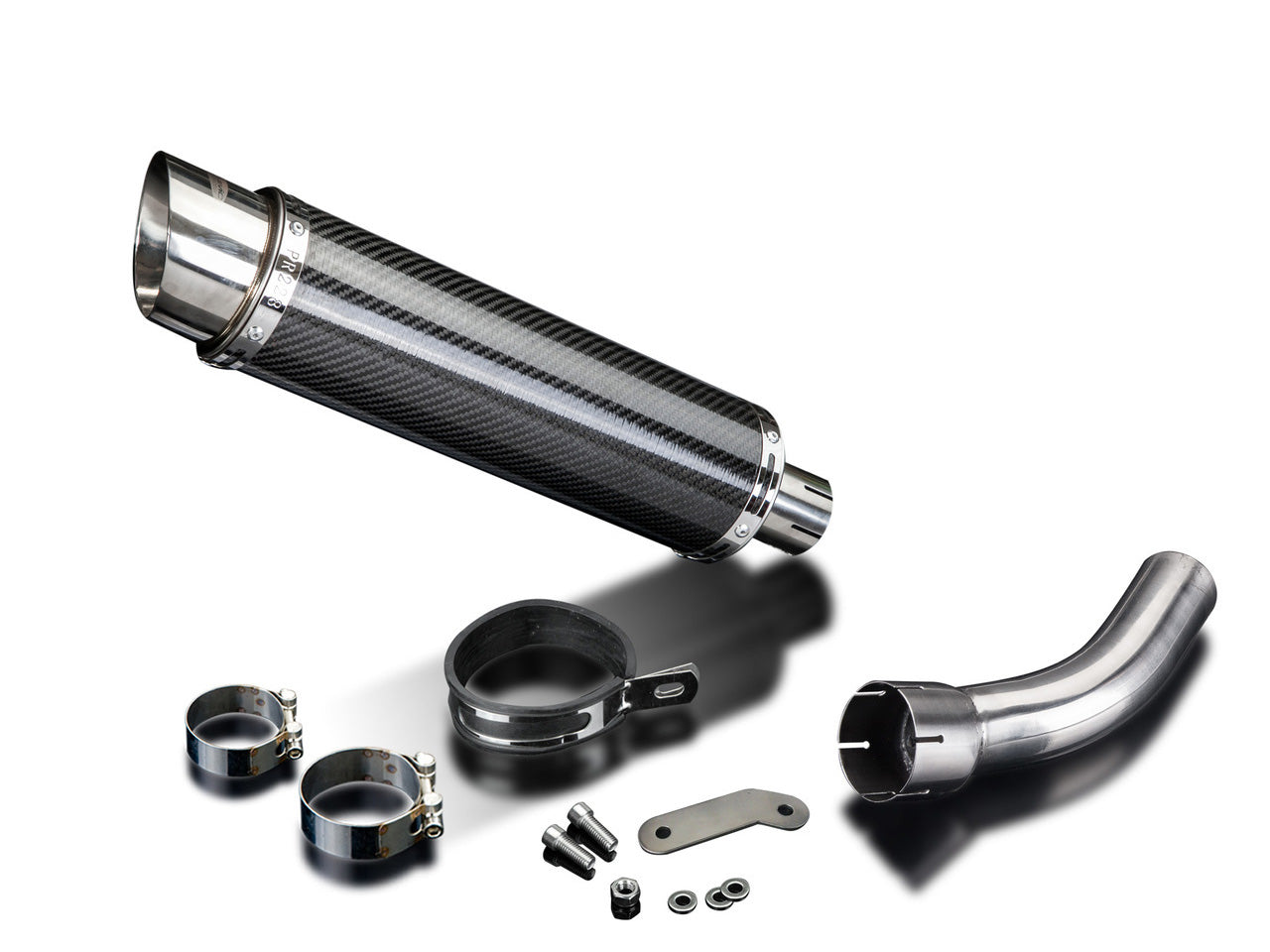 DELKEVIC BMW R1200GS (10/12) Slip-on Exhaust DL10 14" Carbon