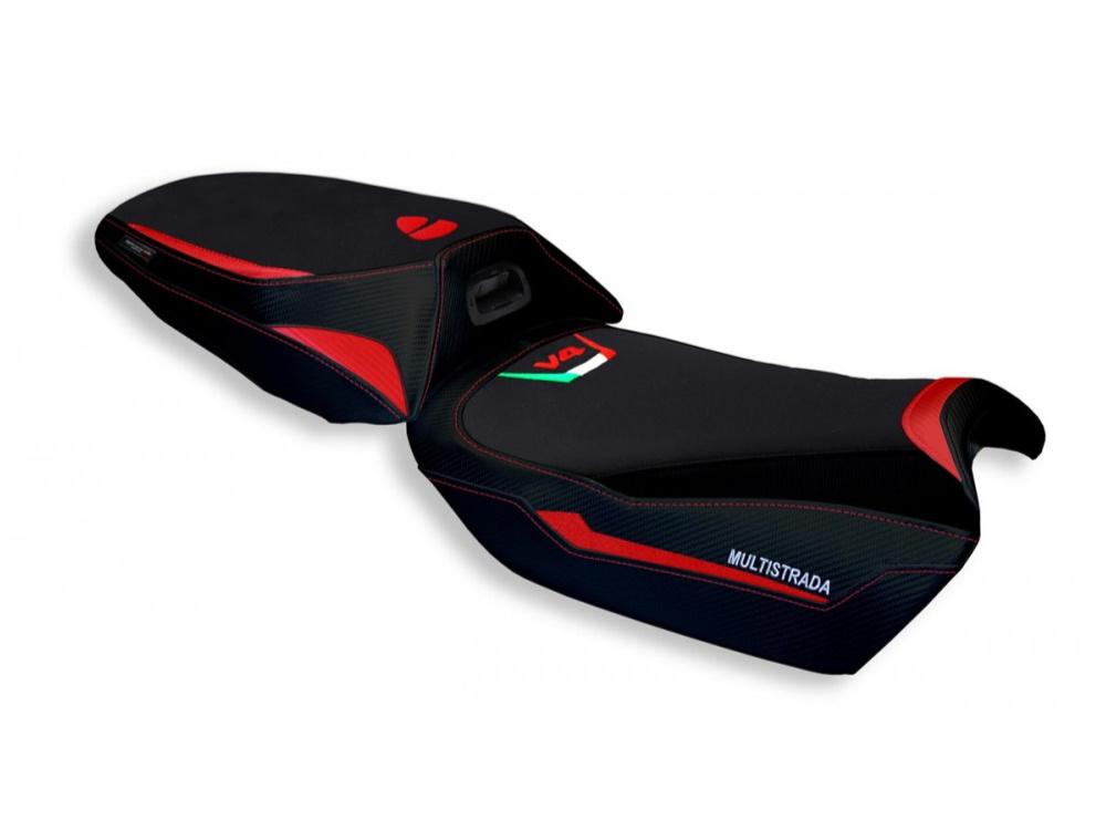 TAPPEZZERIA ITALIA Ducati Multistrada V4 (2021+ heated saddle) Seat Cover "Eucla"