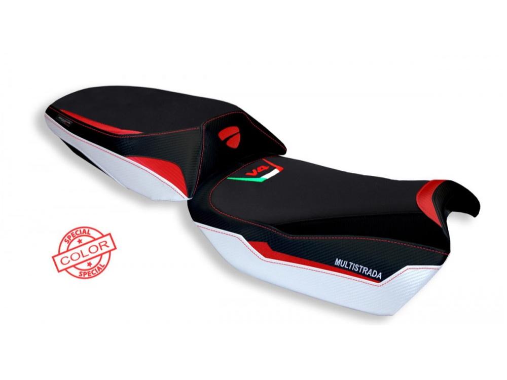TAPPEZZERIA ITALIA Ducati Multistrada V4 (2021+) Seat Cover "Tokat Special Color"