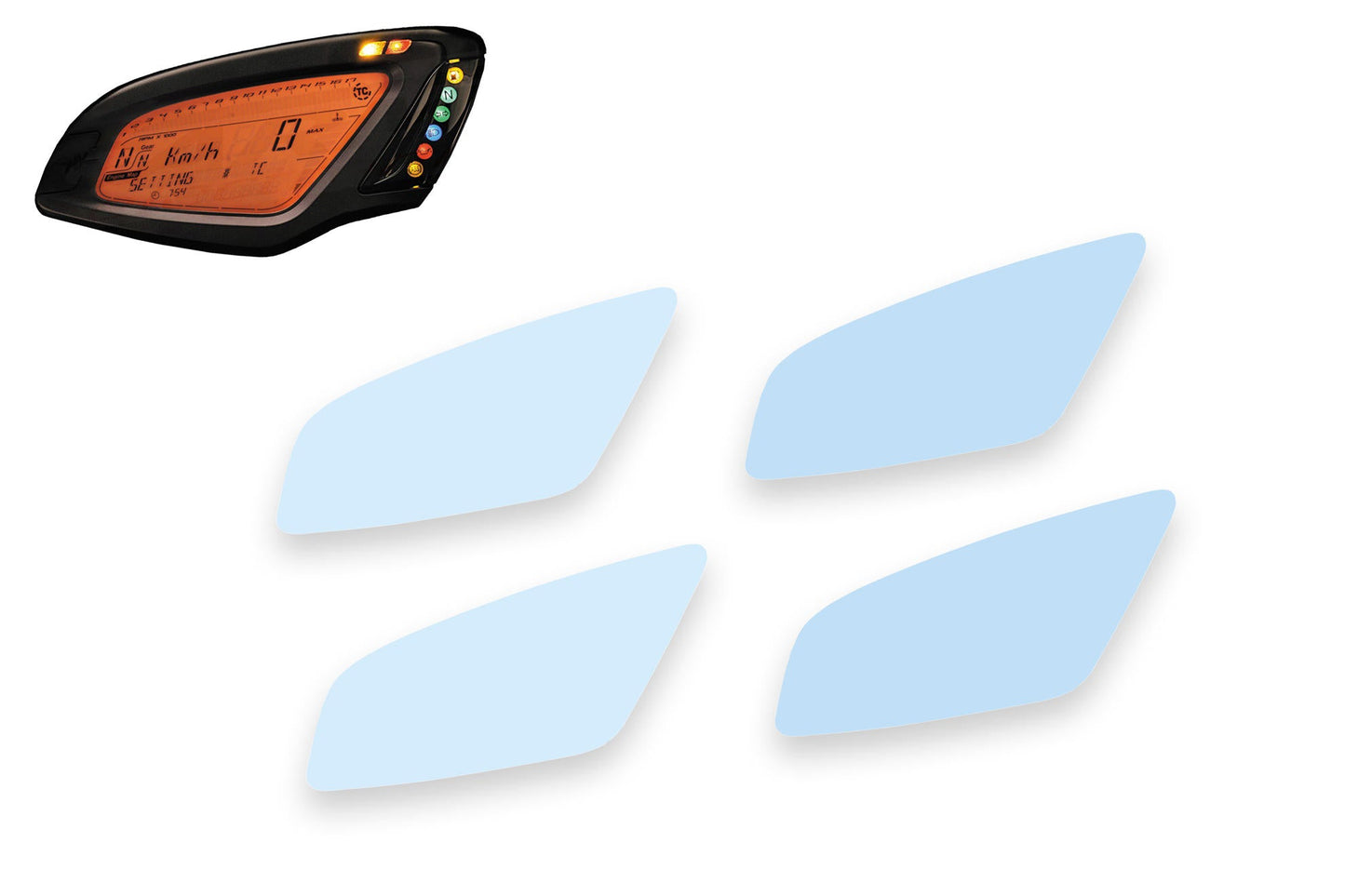 DP025 - CNC RACING MV Agusta Dashboard Screen Protectors kit – Accessories in the Factory Racing Motorcycle Aftermarket Accessories and Parts Online Shop