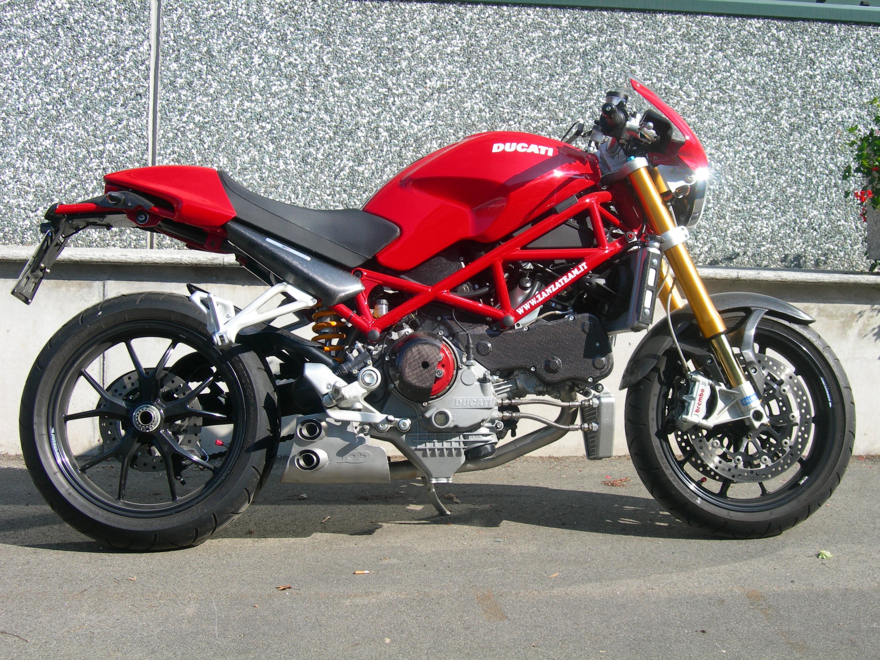 Ducati ドゥカティモンスターS4Rフルエキゾースト マフラー