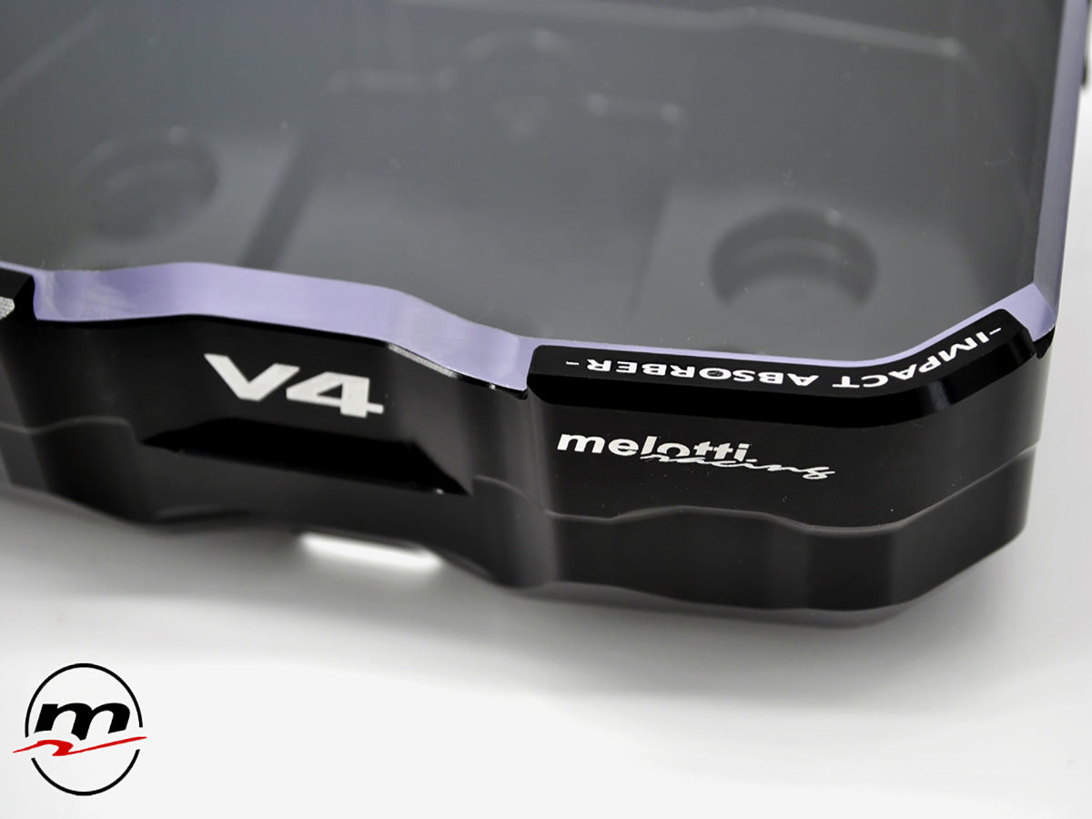 MELOTTI RACING Ducati Panigale V4 (2018+) Dashboard Protection Cover (impact absorber)