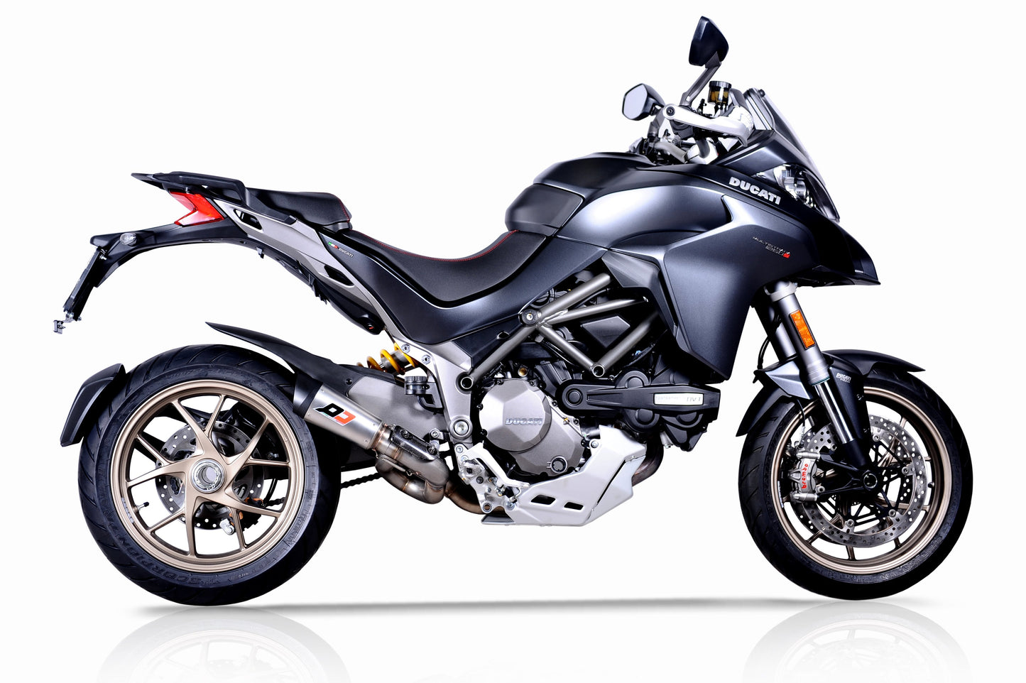 QD EXHAUST Ducati Multistrada 1260 Full Exhaust System "Gunshot" (racing)