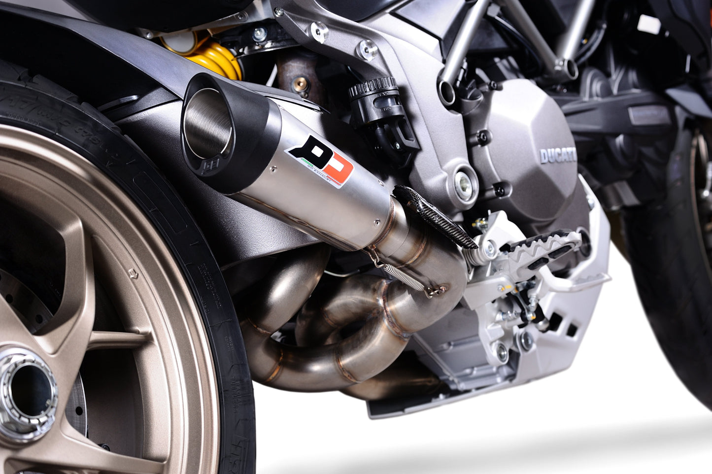 QD EXHAUST Ducati Multistrada 1260 Full Exhaust System "Gunshot" (racing)