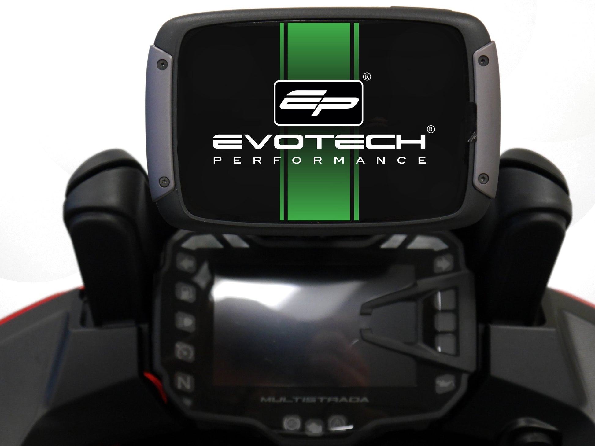 EVOTECH Ducati Multistrada V2/950/1260/1200 (2015+) Phone / GPS Mount "Garmin" – Accessories in Factory Racing – Motorcycle Parts & Accessories Online Store