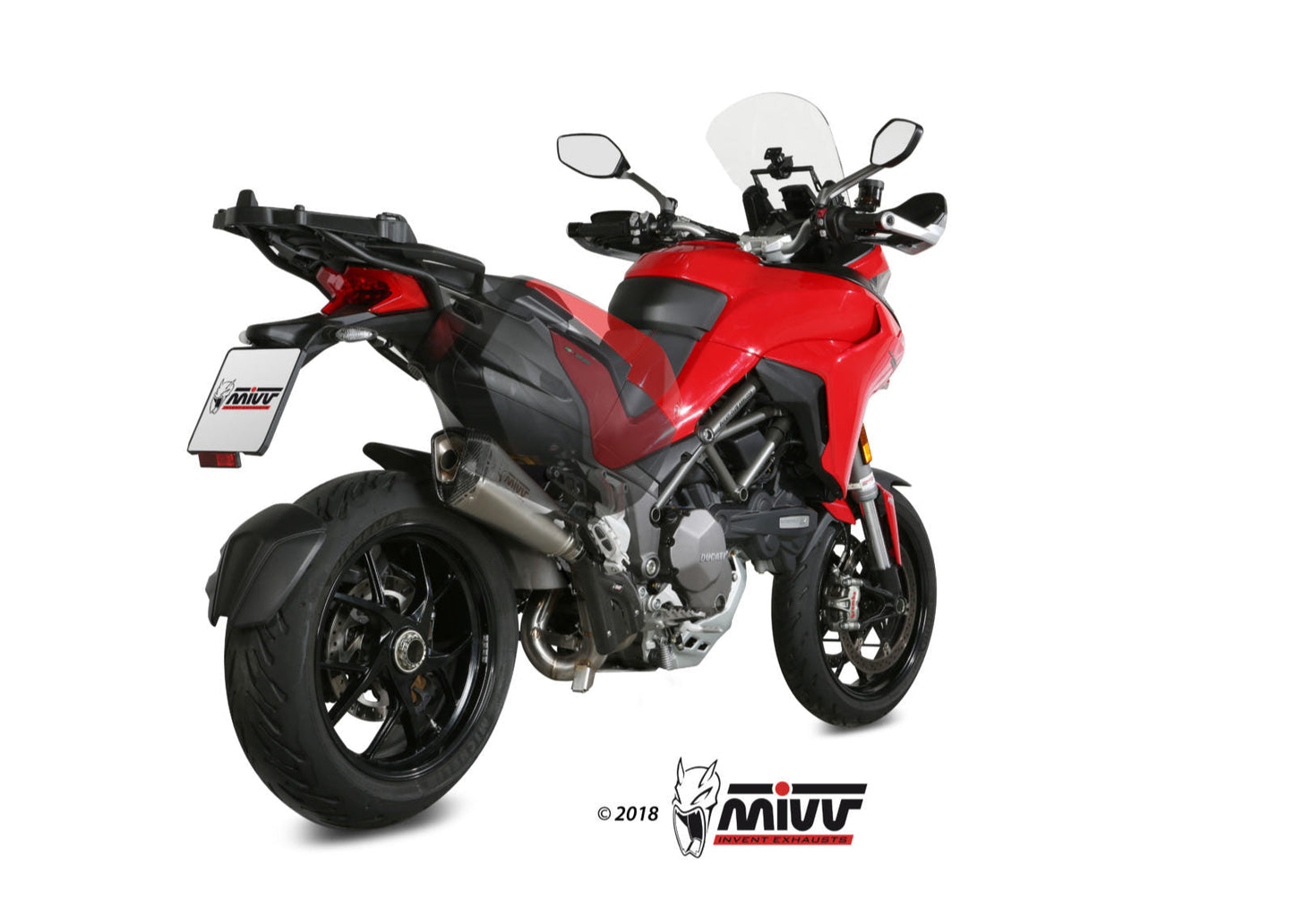 MIVV D.033 Ducati Multistrada 1200 (15/17) Slip-on Exhaust "Delta Race" (stainless steel; not approved) – Accessories in the 2WheelsHero Motorcycle Aftermarket Accessories and Parts Online Shop