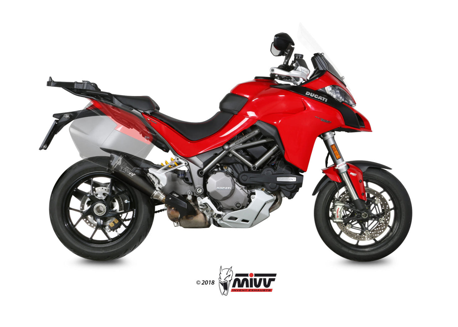 MIVV D.034 Ducati Multistrada 1200 (15/17) Slip-on Exhaust "Delta Race" (black; approved) – Accessories in the 2WheelsHero Motorcycle Aftermarket Accessories and Parts Online Shop